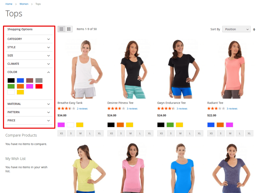 この商品属性絞り込み機能の検索結果に対してSEOフレンドリーなURLを自動生成