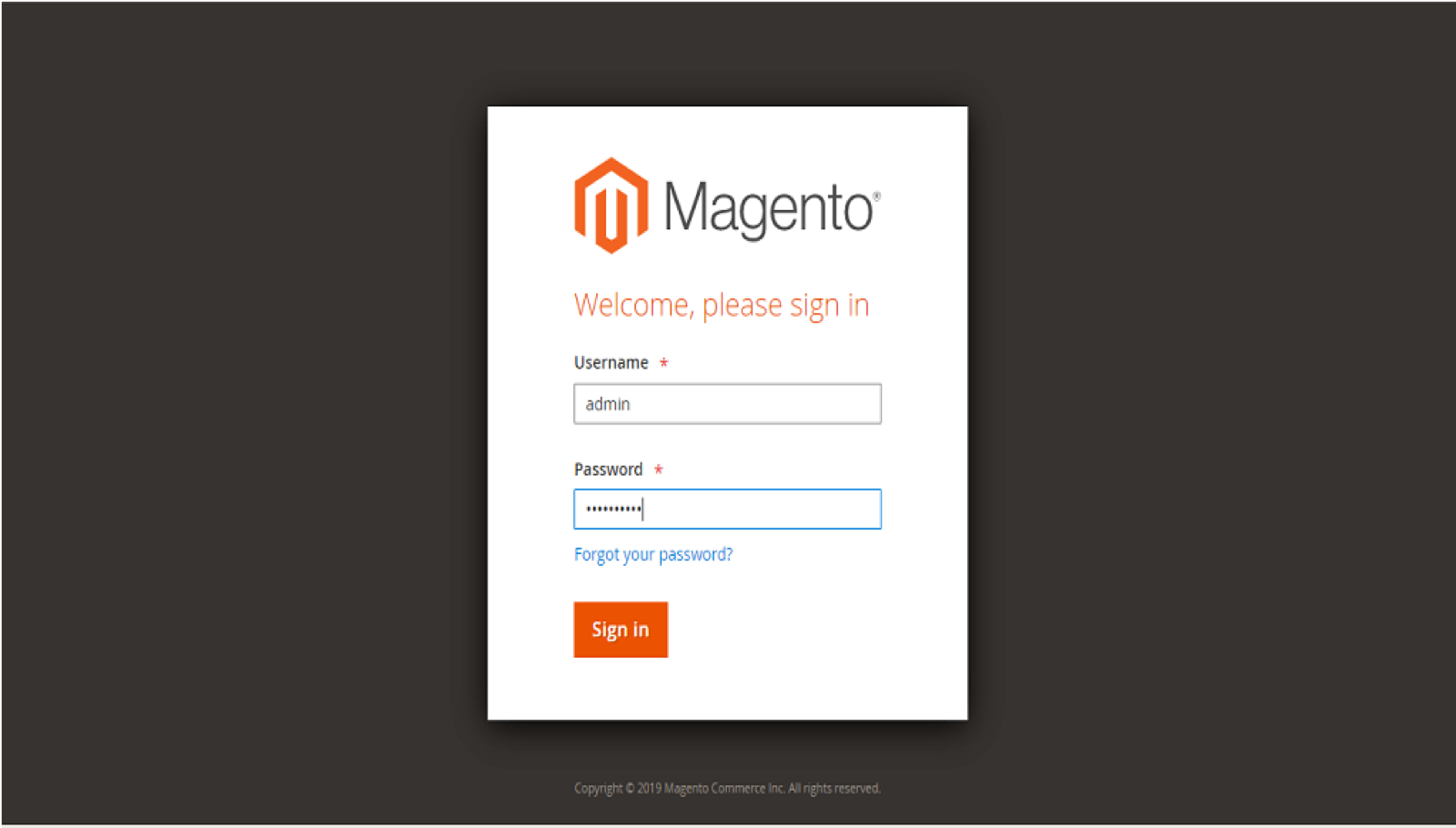 Magentoセットアップウィザード10
