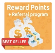 Mirasvit Reward Point + Rferral program