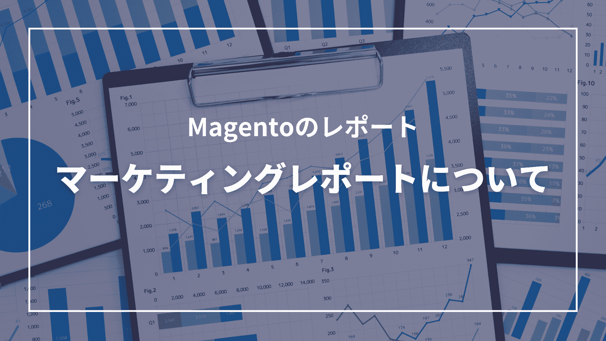 1 Magentoのレポート:マーケティングレポートについて(タイトル)